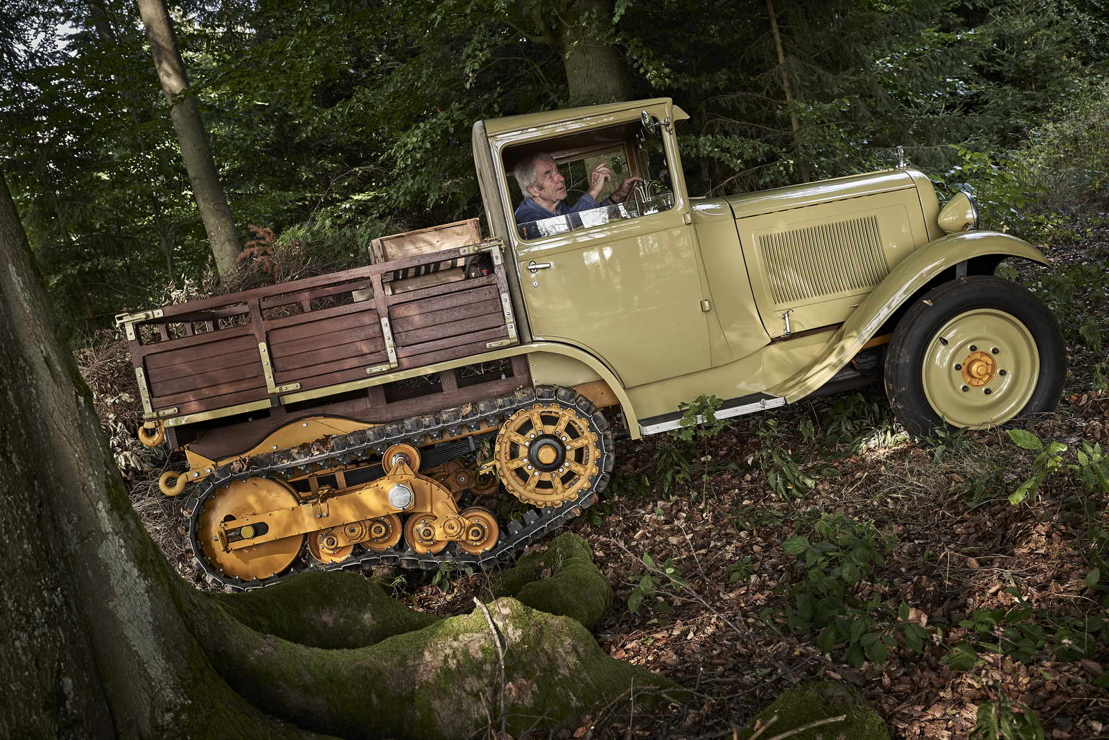 Citroen Kegresse Halbkettenfahrzeug